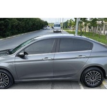 Fams Otomotiv Fiat Egea Krom Cam Çıtası 4 Parça 2015> Paslanmaz Çelik