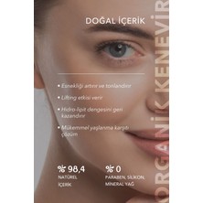 ECOLATIER Cilt Sıkılaştırıcı Yüz Kremi Organik Kenevir, Lifting, Nemlendirici, Gerginleştirici 50 ml / Daily Facial Cream Firming