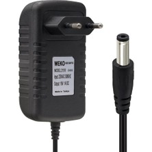 Weko 18 Volt - 1 Amper 5.5*2.5 Uçlu Priz Tipi Adaptör