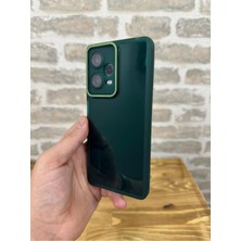 Vip Case Redmi Note 12 Pro |5g| Parlak Kamera ve Darbe Korumalı Kenarları Renkli Arkası Şeffaf  Berry Kılıf