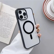 Vip Case Iphone 15 Pro Max Magsafe Wireless Şarj Özellikli Silikon 2mm Kamera Çıkıntılı Rema Kılıf