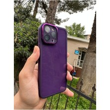 Vip Case Apple Iphone 13 Pro Max Parlak Kamera ve Darbe Korumalı Kenarları Renkli Arkası Şeffaf  Berry Kılıf