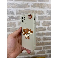 Vip Case Iphone 11 Ayıcık Desenli Sevimli Silikon Lansman Toy Bear Kılıf