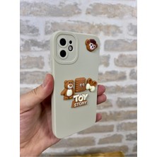 Vip Case Iphone 11 Ayıcık Desenli Sevimli Silikon Lansman Toy Bear Kılıf