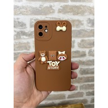 Vip Case Iphone 11 Ayıcık Desenli Sevimli Silikon Lansman Toy Bear Kılıf