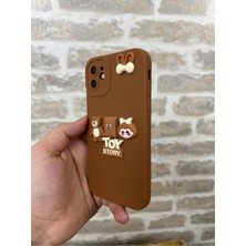 Vip Case Iphone 11 Ayıcık Desenli Sevimli Silikon Lansman Toy Bear Kılıf