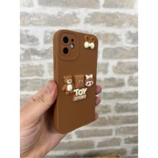 Vip Case Iphone 11 Ayıcık Desenli Sevimli Silikon Lansman Toy Bear Kılıf