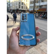 Vip Case Samsung A32 4g Kılıf Logo Detaylı Kenarları Renkli Kamera Korumalı Luxury Omega Kılıf