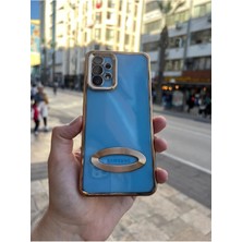 Vip Case Samsung A32 4g Kılıf Logo Detaylı Kenarları Renkli Kamera Korumalı Luxury Omega Kılıf