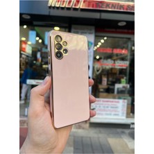 Vip Case Samsung A13 4g Gold Kenarlı Parlak Kamera Korumalı Yumuşak Silikon Bark Kılıf