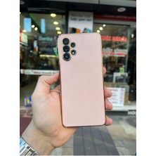 Vip Case Samsung A13 4g Gold Kenarlı Parlak Kamera Korumalı Yumuşak Silikon Bark Kılıf