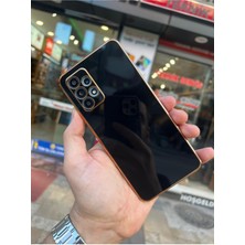 Vip Case Samsung A13 4g Gold Kenarlı Parlak Kamera Korumalı Yumuşak Silikon Bark Kılıf