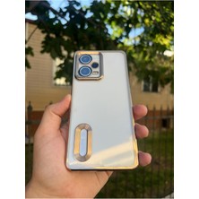 Vip Case Xiaomi Redmi Note 12 Pro 5g Kamera Korumalı Şeffaf Logo Gösteren Kenarları Parlak Lüx Omega Kılıf