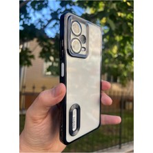 Vip Case Xiaomi Redmi Note 12 Pro 5g Kamera Korumalı Şeffaf Logo Gösteren Kenarları Parlak Lüx Omega Kılıf