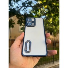 Vip Case Xiaomi Redmi Note 12 Pro 5g Kamera Korumalı Şeffaf Logo Gösteren Kenarları Parlak Lüx Omega Kılıf