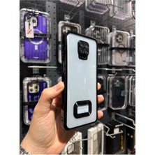 Vip Case Xiaomi Redmi Note 9 Pro ve Note 9s Uyumlu Logo Detaylı Kenarları Renkli Kamera Korumalı Luxury Omega