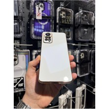 Vip Case Redmi Note 11 Pro ve Redmi Note 12 Pro (4g) Uyumlu Gold Kenarlı Parlak Kamera Korumalı Yumuşak Silikon Bark Kılıf