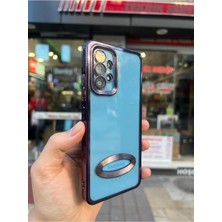 Vip Case Samsung A32 4g Kılıf Logo Detaylı Kenarları Renkli Kamera Korumalı Luxury Omega Kılıf