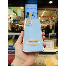 Vip Case Samsung Galaxy A34 Logo Detaylı Kenarları Renkli Kamera Korumalı Luxury Omega Kılıf