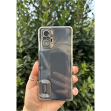 Vip Case Xiaomi Redmi Note 10 / 10S Uyumlu Logo Detaylı Kenarları Renkli Kamera Korumalı Luxury Omega Kılıf