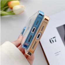 Vip Case Xiaomi Redmi Note 10 / 10S Uyumlu Logo Detaylı Kenarları Renkli Kamera Korumalı Luxury Omega Kılıf