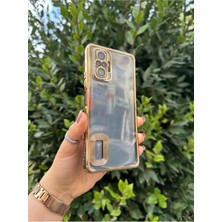 Vip Case Xiaomi Redmi Note 10 / 10S Uyumlu Logo Detaylı Kenarları Renkli Kamera Korumalı Luxury Omega Kılıf