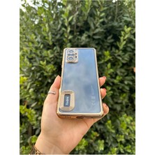 Vip Case Xiaomi Redmi Note 10 / 10S Uyumlu Logo Detaylı Kenarları Renkli Kamera Korumalı Luxury Omega Kılıf