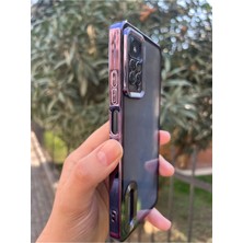 Vip Case Xiaomi Redmi Note 11 Pro ve Redmi Note 12 Pro (4g) Uyumlu Kenarları Renkli Omega Kılıf