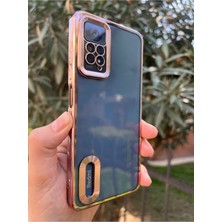 Vip Case Xiaomi Redmi Note 11 Pro ve Redmi Note 12 Pro (4g) Uyumlu Kenarları Renkli Omega Kılıf