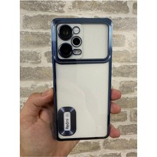 Vip Case Xiaomi Redmi Note 12 Pro 5g Kamera Korumalı Şeffaf Logo Gösteren Kenarları Parlak Lüx Omega Kılıf