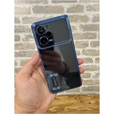 Vip Case Xiaomi Redmi Note 12 Pro 5g Kamera Korumalı Şeffaf Logo Gösteren Kenarları Parlak Lüx Omega Kılıf