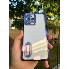 Vip Case Xiaomi Redmi Note 12 Pro 5g Kamera Korumalı Şeffaf Logo Gösteren Kenarları Parlak Lüx Omega Kılıf