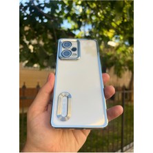 Vip Case Xiaomi Redmi Note 12 Pro 5g Kamera Korumalı Şeffaf Logo Gösteren Kenarları Parlak Lüx Omega Kılıf