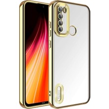 Vip Case Xiaomi Redmi Note 8 Logo Detaylı Kenarları Renkli Kamera Korumalı Luxury Omega Kılıf