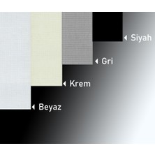 Binbir Perde Krem Dilimli Zebra Perde