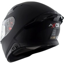 Axor Apex - Black Dull - Dk - Motosiklet Kask