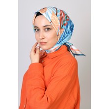 Nesscarf Atene Twill Eşarp Mavi