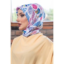 Nesscarf Helisia Twill Eşarp Beyaz