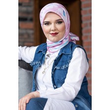 Nesscarf Daphne Twill Eşarp Pembe