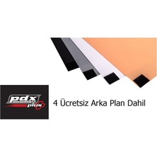 Pdx 40x40Cm Ürün Çekim Çadırı İsketletli Dimmerli Led Işıklı Çadır