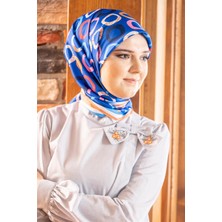 Nesscarf Loly Twill Eşarp Mavi