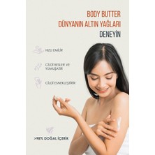 Body Butter, Besleyici Ve Yoğun Nemlendirici Vücut Kremi Doğal İçerikli World’s Golden Oils, 380 ml