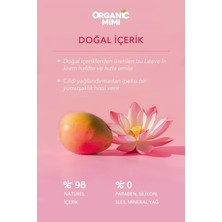 Organic Mimi Vücut Nemlendiricisi Mango Ve Nilüfer Çiçeği Hafif Vücut Bakım Kremi 200 ml Body Conditioner