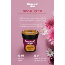 ORGANİC MİMİ Vücut Nemlendiricisi, Hafif Vücut Kremi Arnika Vişne, 200 ml/ Body Sorbet