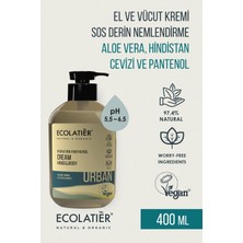 Pantenol El Vücut Bakım Kremi Nemlendirici Kuru Ciltler Için Yumuşatıcı, 400ml/ Hand & Body Cream