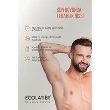 ECOLATIER Terlemeyi Önleyici Rahatlatıcı Antiperspirant Freshness&comfort Etkileyici Erkek Roll On Deodorant 50 ml