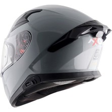 Axor Apex - Nardo Grey Gloss - Ngr - Motosiklet Kask