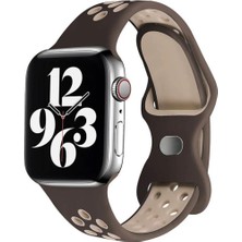 Koodmax Apple Watch Delikli Nike Spor Kordon Series 9 Ultra 2 Uyumlu S-M 38 40 41MM