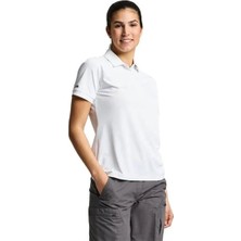 Slam Ws Tech Pıque Polo Ss Beyaz Kadın Polo Tshirt