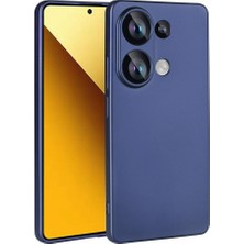 Xiaomi Redmi Note 13 Pro 4g Uyumlu Prl Kılıf Zore Premier Silikon Kapak-Lacivert